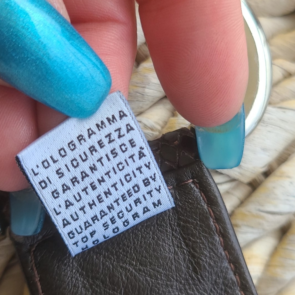 Authentic D&G Python Leather Belt - image 6